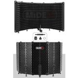 Midex PF-43 5 Bölümlü Ayaklı 69x26 cm Mikrofon Ses Yalıtım İzolasyon Paneli