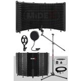 Midex PF-43X 69x26 cm Set Mikrofon Ses Yalıtım Paneli