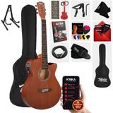Midex Phx-188ST Ekolayzerli Elektro Akustik Gitar 4/4 - Siyah - Paket-3