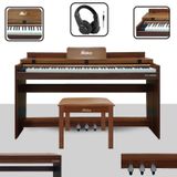 Midex PLX-140 PRO-OR Bluetooth Tuş Hassasiyeti 88 Tuşlu Kapaklı Dijital Piyano