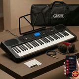 Midex PS-5200BK-H Pro Org 61 LED Işıklı Tuş Hassasiyetli Özellikli Bluetooth Midi Kulaklık - Siyah