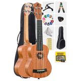 Midex Rennes Rd-24 Concert Ukulele (ÇANTA CAPO ASKI METOD PENA)