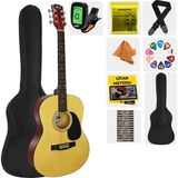 Midex RG-530NT Natural 40 İnç Akustik Gitar Seti 4/4 Yetişkin