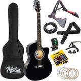 Midex RG-560BK Pack Siyah Elektro Akustik Gitar Full Set Ekolayzerli 40 İnç 4/4 Yetişkin