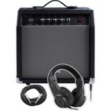 Midex RPA-25BK-HD Bas Gitar Amfisi 25 Watt (Kulaklık ve Jak Kablosu Dahil) - Çok Renkli