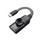 Midex SG-135 Harici Usb Ses Kartı Gaming Pubg Lol Oyun 7.1 Ses Kartı Stüdyo ve Çok Amaçlı