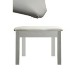 Midex TBX-144WH Üst Kalite Piyano Taburesi Gizli Bölmeli Renk (32x54x48)