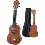 Midex UKX-233M Kahverengi Concert Ukulele (Askı Çanta Metod Pena)