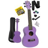 Midex UKX-233PRP Mor Concert Ukulele (Askı Çanta Metod Pena)