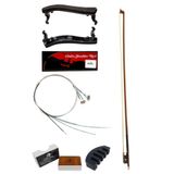 Midex YG-44KYT Keman Yastığı Keman Yayı Keman Teli Reçine Susturucu Set (4/4 ve 3/4 Uyumlu)
