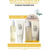 MIDHA Makyaj Temizleme Yağı & Temizleme Köpüğü İçeren 2 Adımlı Set Rice 2 Step Cleansing Duo Set