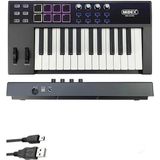 Midi-25 Pro Midi Klavye 25 Tuşlu Midi Keyboard 8 Pad