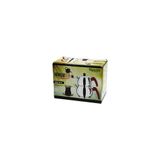 MİDİ BOY KÜRE ÇELİK ÇAYDANLIK SETİ RENKLİ BAKALİT KULP ÜST DEMLİK: 0.5LT - ALT SULUK: 0.75LT KENDİNDEN SÜZGEÇLİ (4604)
