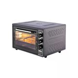 Midi Fırın Kare 38Lt Ayarlanabilir Termostat = 50–320°C - Saatli = 0 - 90 Dk Zil 3 Kademe Hız Ayar Emaye Tepsi (5433)