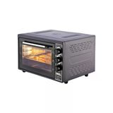 Midi Fırın Kare 38Lt Ayarlanabilir Termostat = 50–320°C - Saatli = 0 - 90 Dk Zil 3 Kademe Hız Ayar Emaye Tepsi Go53/1395