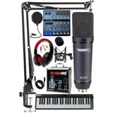 Midi Live Paket - Ses Kartlı Mikser Ve Mıdı Klavye Seti