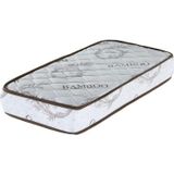 Midilife Bambu Desenli Soft Ortopedik Yaylı Yatak 60*110 Yaylı Bebek Yatağı Pooly 60x110