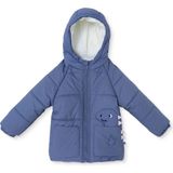 Midimod Erkek Bebek Mont Dinozor Baskılı Fermuarlı Kapüşonlu Long Sleeve - Lacivert - 3 - 4 Yaş