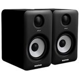 MIDIPLUS MI5 II Bluetooth Black | Çift 2x 35W 5'' 2-Yollu Bluetooth Aktif Stüdyo Referans & DJ Monitörü | Hoparlörü