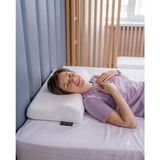 Midium Boy Destekleyici Visco Boyun Yastığı Boyun Rahatsızlığı Için Yastık Memory Foam 50 - 10 cm - Çok Renkli