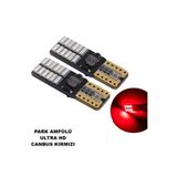 midline Park Ampülü Canbus Ultra Hd 12v Kırmızı Led Dipsiz Model Park Ampülü 2 li set