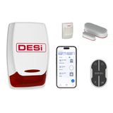 Midline Smart Plus Wifi Akıllı Alarm Sistemi (WiFi-TELEFON UYGULAMA İLE KULLANIM)