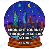Midnight Journey Through Magical Globes: A Winter-Themed Coloring Book for Art Therapy and Stress Relief: Fantasy Snow Globes | Winter Coloring for Adults & Teens | Mindfulness & Art Therapy