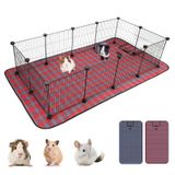 Midollarle Mat ile Pet Oyun Parkı, Mat ile Küçük Hayvan Kafesi, Gine Domuz Kafesleri, Renkli Mat ile İç Mekan İçin Yavru Kalem, 12 Panel İç Metal Tel Yard Çit