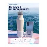 MidoriWorks SUP Paddle Board Termos ve Telefon Tutucu Sabitleyici Aparat