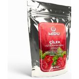 Mıdu 50 gr Dondurularak Kurutulmuş Çilek, Katkı Maddesi İçermeyen Doğal Atıştırmalık