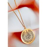 Midyat Nurtaş 201021977 925 Ayar Gümüş Rose Kaplama Nas Süresi Kolye