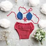 Midye Kabuğu Örgü Bikini 5 Ay - 1 Yaş