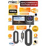 Mieco 1S 3 Kameralı Araç Kamerası Seti - Wifi / App / Fhd/ 170° Ultra Geniş Açı/ G-sensörü/ + Park Kiti