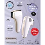 Mieco Sapphire Soğutma Özellikli Ipl Lazer Epilasyon Aleti (Safir Cam) - Rosegold + Gözlük ve Çanta Hediyeli - LİLA