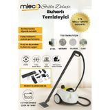 Mieco Stella Deluxe 5 Bar/ 2100 W / 20 Parça Buharlı Temizleyici beyaz
