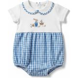 Miela Kids Little Rabbit Family Bebek Salopet - Mavi - 6 - 9 Ay