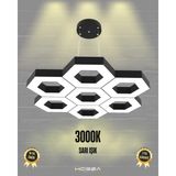 Miele (Siyah Kasa, Sarı Işık) Ledli Modern Sarkıt LED Avize - 1
