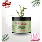 Mielle Biberiye ve Nane Saç Maskesi 340 g Güçlendirici Krem Doğal İçeriklerle Tüm Saçlar İçin - Mint