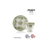 MİEN 2’li Porselen Kahve Fincan Takımı – 100 ml (3 Farklı Renk Seçeneği)