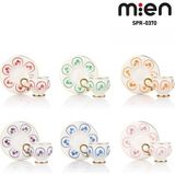 Mien 6’lı Kabartmalı Porselen Türk Kahve Fincan Takımı – 90 ml - 12 Adet - 0 - 499 ml