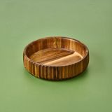 Mien Akasya Curve Kahverengi 22 cm Kase