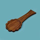 Mien Akasya Kahverengi 32 cm Kaşık Altlığı