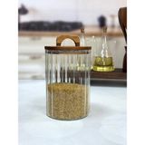 Mien Akasya Kapak Cam Kavanoz 2450 ml - Şeffaf