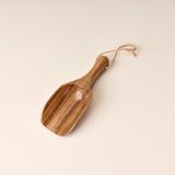 MİEN Akasya Ölçü Kaşığı - Kahverengi - 14X5X3 cm - Çok Renkli - organizer