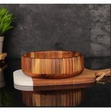 Mien Bambu Akasya Curve Kase 22 Cm Mien-7B42