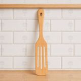 Mien Bambu Delikli Uzun Spatula (7B157)