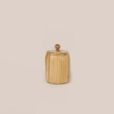 Mien Bambu Kapaklı Kavanoz 7X10CM