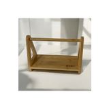 MİEN BAMBU KAVANOZ STANDI-BAMBU BAHARATLIK-SUNUMLUK 22CM
