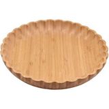 Mien Dayanıklı Bambu Tırtıklı Kenarlı Kase 20 cm