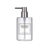Mien MEN1329 Borosilikat Cam Sıvı Sabunluk 430 ml